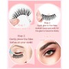 Bsisme Fluffy False Eyelashes, Russian Strip Natural Look Lashes Classic