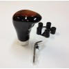 YSA WOOD GRAIN AND BLACK GEAR SHIFT LEVER KNOB SK-333