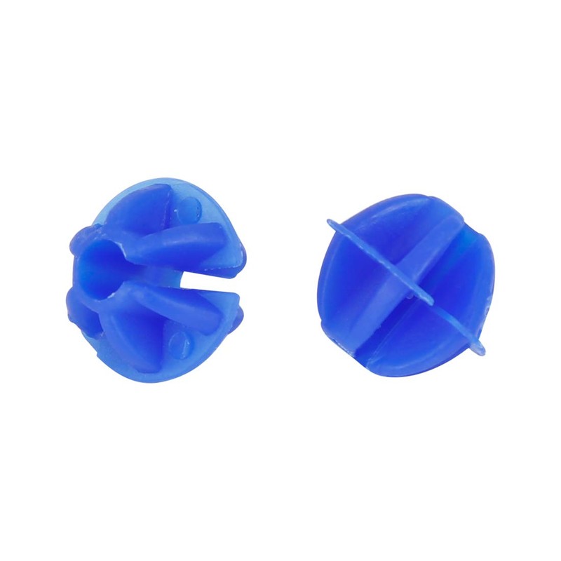 X AUTOHAUX 70pcs Bike Bicycle Wheel Spoke Bead Decoration Round