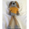 Handmade Bunny’s Crochet Stuffed Rabbit Toy Height 21-1/2” New Various