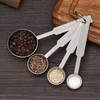 FOSDICK Set of 4 Measuring Spoons, Stainless Steel Coffee Spoons,