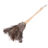 Feather Duster Light Weight Soft Long Handle Reusable Black Ostrich