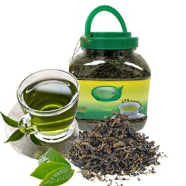 چای سبز (Medium, Afghani green tea) wight is 400 grams one scoop mix with hot water