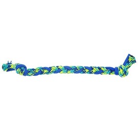 ZEUS K9 Fitness Dog Toys by ZEUS Rope & TPR Braided Bone, Dog Rope Toy for Chewers (Color May Vary)