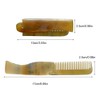 Yak Horn Folding Beard Comb Pocket Comb Portable Pocket Comb