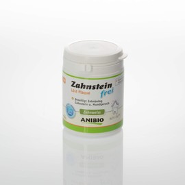 Anibio Zahnstein-frei - für die Zahnpflege bei Hunden und Katzen - 140 g