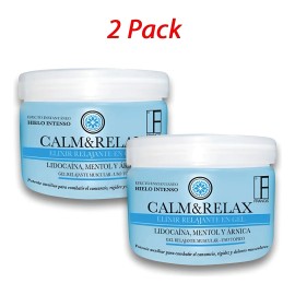 2 Pack De Geles Relajantes Efecto Hielo Intenso Calm&relax