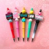 5PC Funny Bead Ink Ball Point Pens with Sayings for