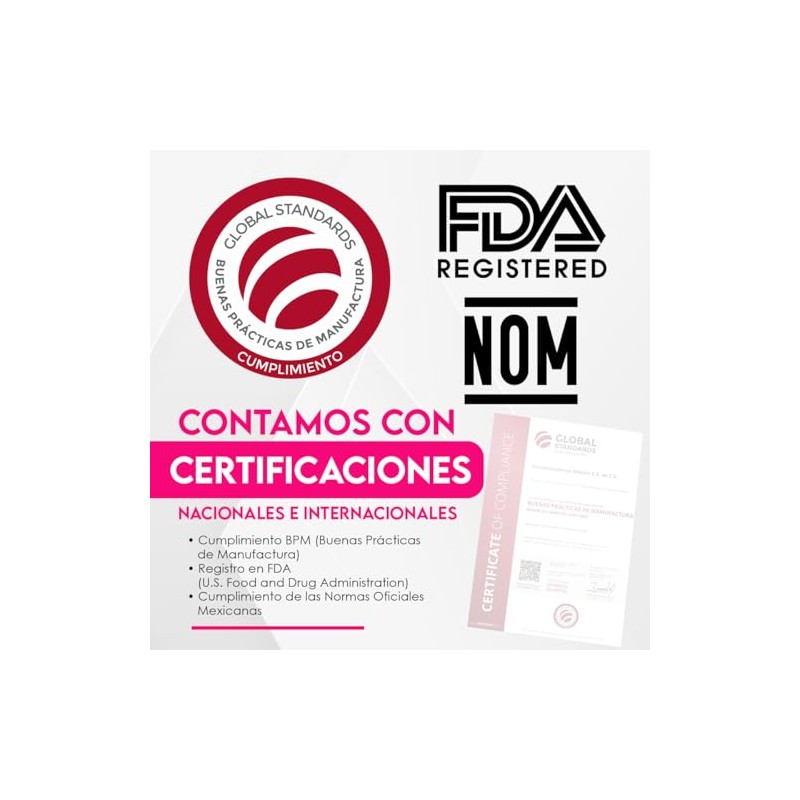 NATSA Biotina con Colágeno y Ácido Hialurónico 100 Cápsulas