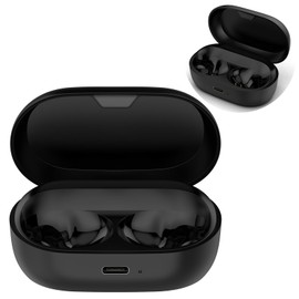 Charging Case Replacement Compatible with Jabra Elite 7 Pro and Elite 7 Active(Black)