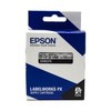 Epson LABELWORKS 209BCPX PET (Polyester) Tape Cartridge - Black on