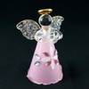 FGK115DT Cute Handmade Glassware Little Prima Angel Bell