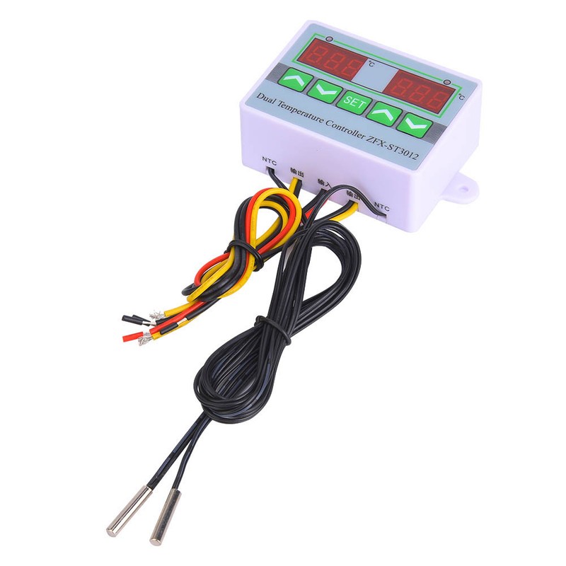 ST3012 Temperature Controller Intelligent Digital Displayed Dual Channel Temperature Control