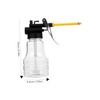 Mobestech 250m Oil Can Pump Oiler Hand Pump Lubrication Sprayer