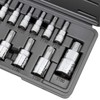 CARBYNE 14 Piece Tamper Proof Torx Bit Socket Set, T-8