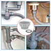 Qrity 1 Piece Kitchen Sink Drain Pipe Joint Thread Hose