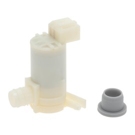 Partuto Windshield Washer Pump W/Grommet for Nissan X-trail 2002-2013 Front Washer Fluid Pump Windshield Wiper Pump No.2892050Y10 White 1 Set