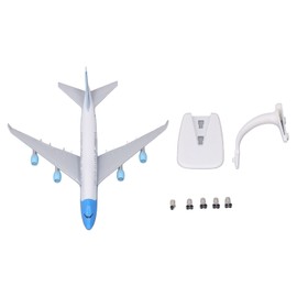7.9in 747‑400 Plane Model with Stand Alloy Airplane Model Realistic Exquisite Plane Toy for Decoration