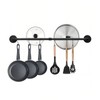 Boshangjia 24 inch Pot Rack Wall Mounted Pot Hangers for
