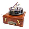 Castle InstrumentsTop Grade 5 Inches Perfectly Calibrated Large Sundial Compass,Engraved