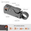 ALMOCN Coaxial Cable Crimping Tool Kit Coax Cable Crimper Tool