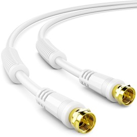 DeleyCON Class A satellite cable with ferrite core.