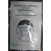 Gentex HGU-55/P HGU-68/P chin/nape set, flight helmet Large, Black Leather