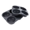 4 Cup Hamburger Bun Pan Dishwasher Safe Silicone Hamburger Bun