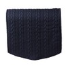 Classic Home Store Stretch Cable Knit Pattern Single Chair Back