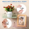 Ripeng 40 Pcs Cubicle Hooks for Fabric Wall, Cubicle Picture