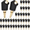 QWORK 5P8500 Keys, 40 Pack Ignition Keys Compatible with Caterpillar