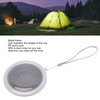 Taza de Viaje Plegable, Práctica Taza Plegable de Silicona Ecológica