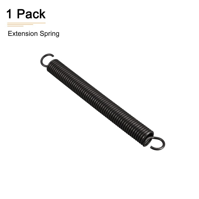 DTGN 2.5x18x180mm(WxODxL) Extension Spring - 1Pack - Good for Home