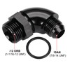Podavelle 10AN Male Flare to 12AN -12 ORB O-ring Boss