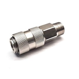 Female Coupling 1/2" BSPT Male Thread - PCL Airflow Air Line Hose Fitting AC21JM Type