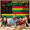 Juneteenth Decorations Happy Juneteenth Backdrop Banner - Juneteenth Freedom Day