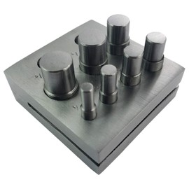 Jewellers Tools Set Of 7 Circular Disc Cutter Cutting Tool 6 MM - 16 MM Tool Imperial And Metric