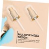 BIUDECO 2sets Bottle Pump Replacement Foundation Makeup Pump Head for