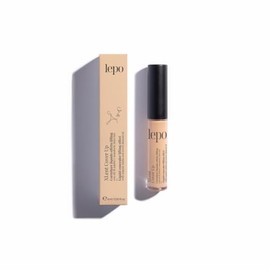LEPO | Xlent Cover Up Liquid Concealer with Lifting Effect with Jojoba and Organic Sweet Almond Oil, Brightens and Refines the Complexion