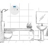 Monoxide Detector Easy Mounting Test Hush Button Dual Sensors Battery