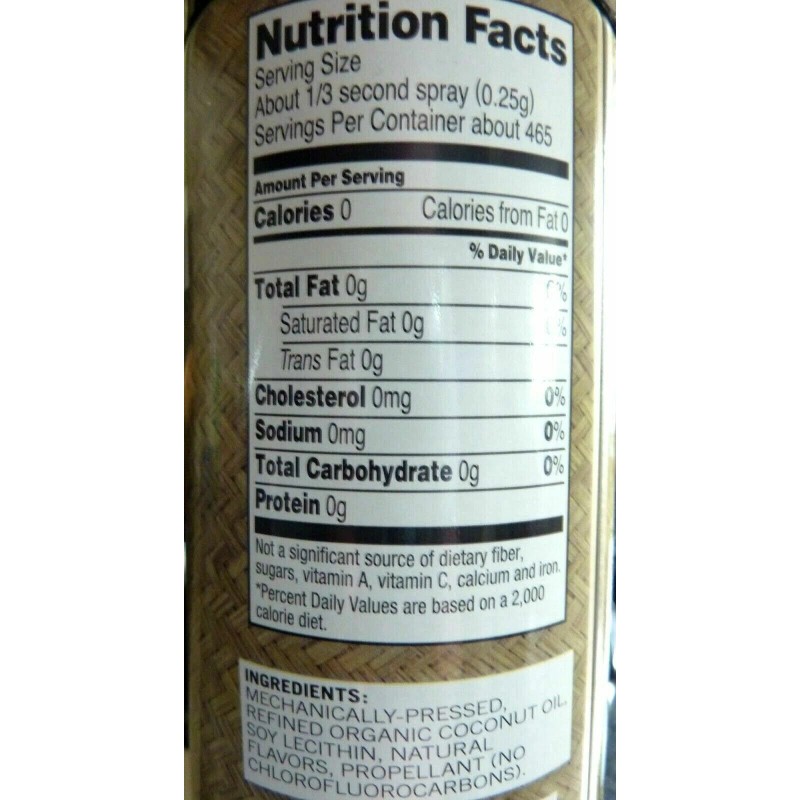 Trader Joe's 3 Jars Trader Joe's Coconut Oil Cooking Spray