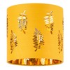 Set of 2 Ochre Yellow Table Lamp Shades, Lampshades for