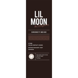 LILMOON リルムーン ワンデー 【PWR】-7.00 【COLOR】スモーキーベージュ 10枚入 1箱