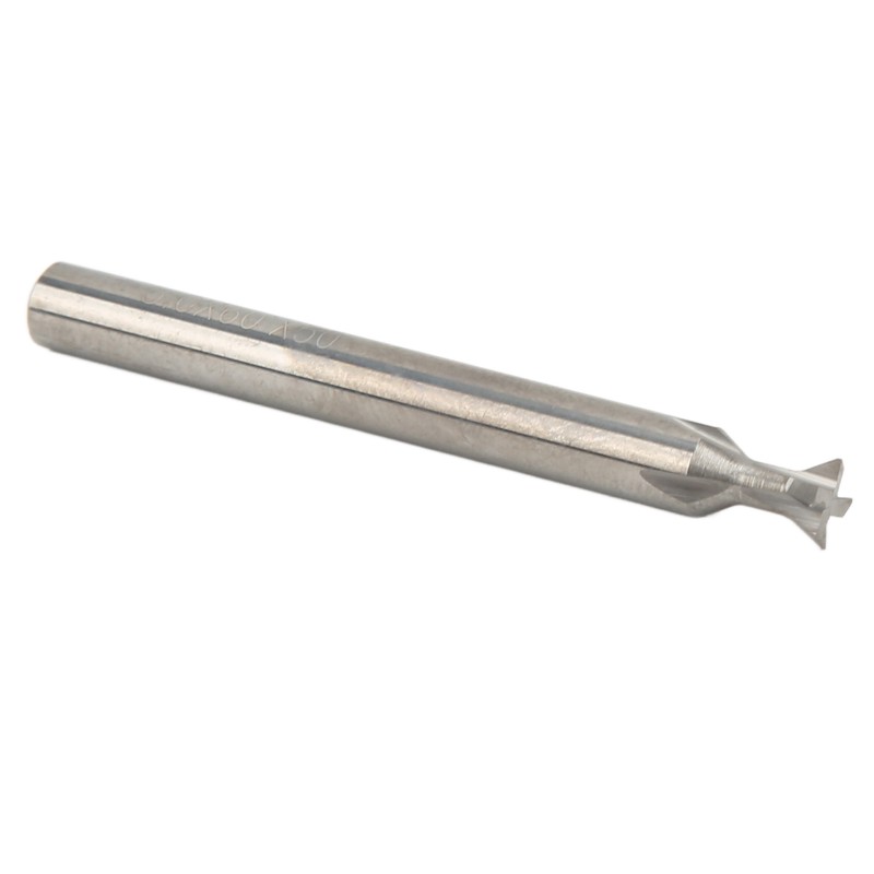 Dovetail End Mill Cutter High Hardness Alloy 5mm 4 Flutes
