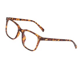 Jcerki Myopia glasses -1.50 nearsighted Distance glasses Leopard Frame Unisex glasses