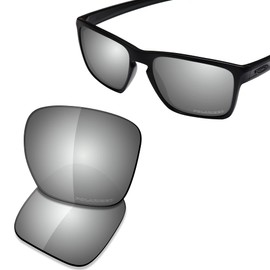 Saucer Premium Replacement Lens for Oakley Silver XL Sunglasses -