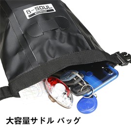 UNIQOCK Bicycle Saddle Bag Waterproof Large Capacity 2L Seat Bag Cycling Bag High Performance Large Storage Bag Rear Bag for Road Bike Mountain Bike Cross Bike Saddle Bag