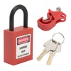 Circuit Breaker Lockout Device Brass 25mm Shackle Nylon Padlock for