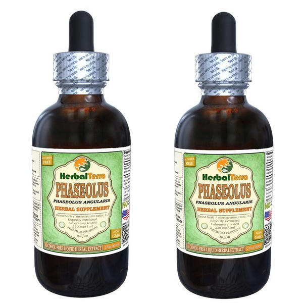 Phaseolus (Phaseolus Angularis) Glycerite, Organic Dried Ripe Seeds Alcohol-Free Liquid
