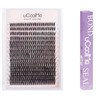 UCOOLME uCoolMe Ultra-Thin Band Flora Lash Clusters Plus Bond &